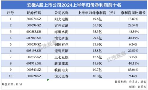 A股半年报收官，安徽上市公司如何亮出成绩单？